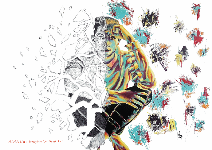 Carte Postale "Miroir"