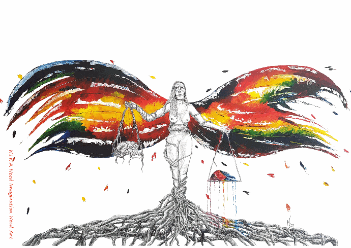 Carte Postale "Libra"