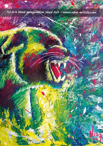 Carte Postale "Rage"