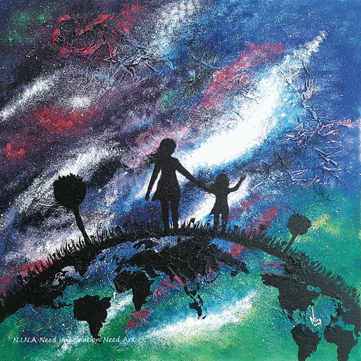 Carte Postale "Little Space"